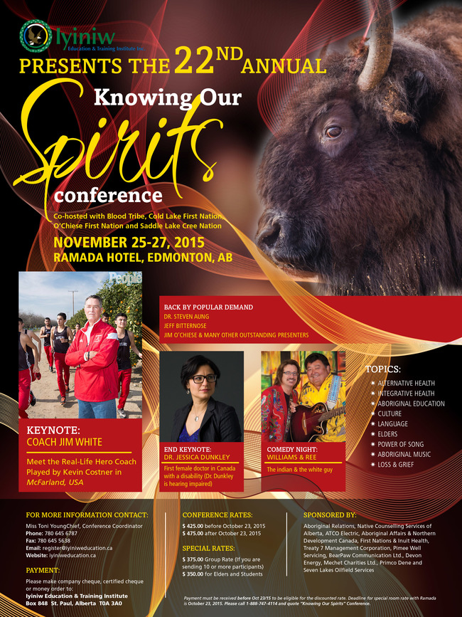 Knowing Our Spirit Conference 2015